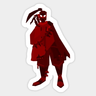 Red ninja Sticker